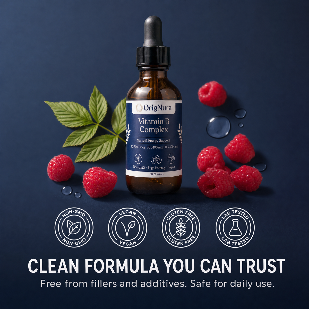 5-in-1 Vitamin B Complex - Nerve & Body Support